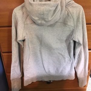 Gray Lululemon Scuba Hoodie